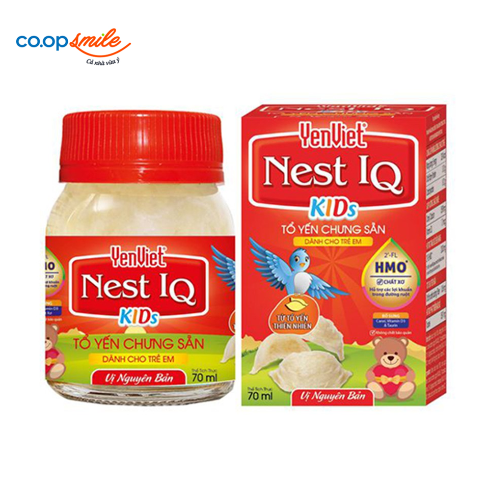 Nước yến Yến Việt Nest Kids IQ hũ 70ml