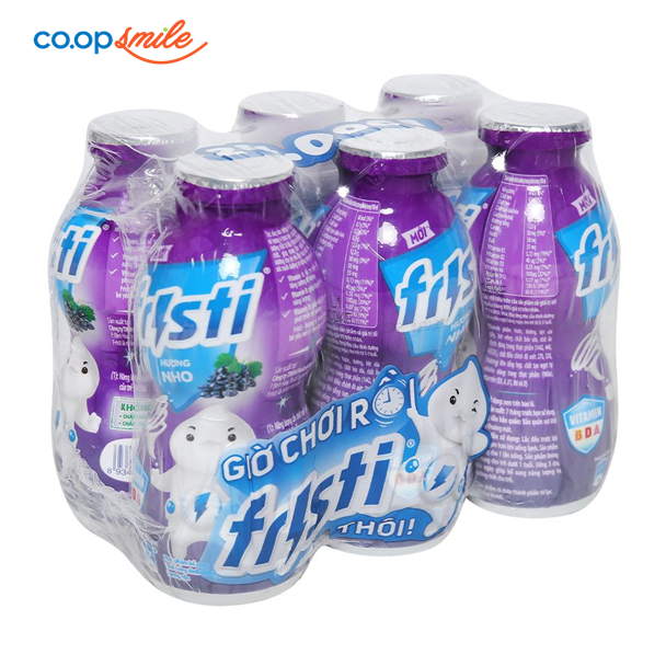 Thức uống dinh dưỡng Fristi nho lốc 6x80ml