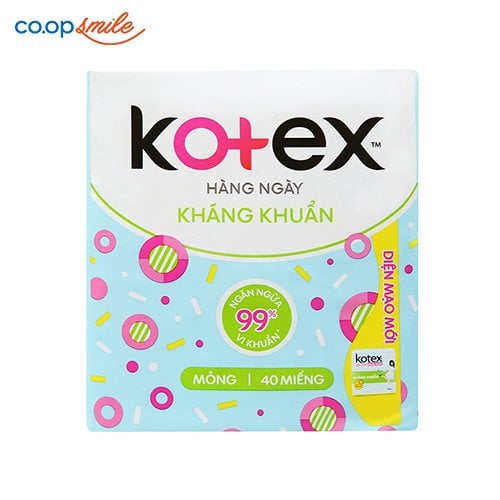 BVS Kotex hàng ngày hương tự nhiên 40M