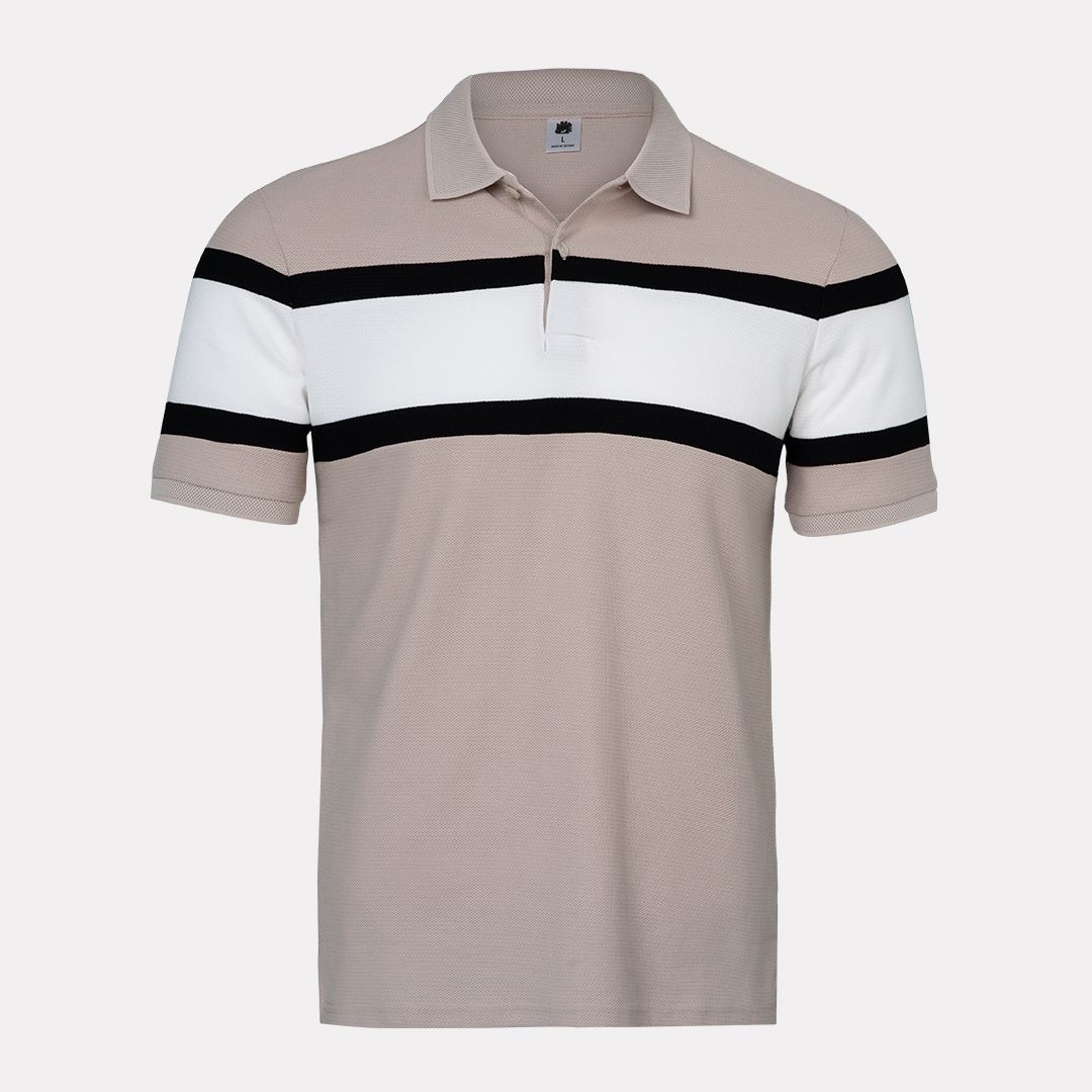  Áo Polo Casual Nam SOR Sor Multi Color Block Polo PSC230101 