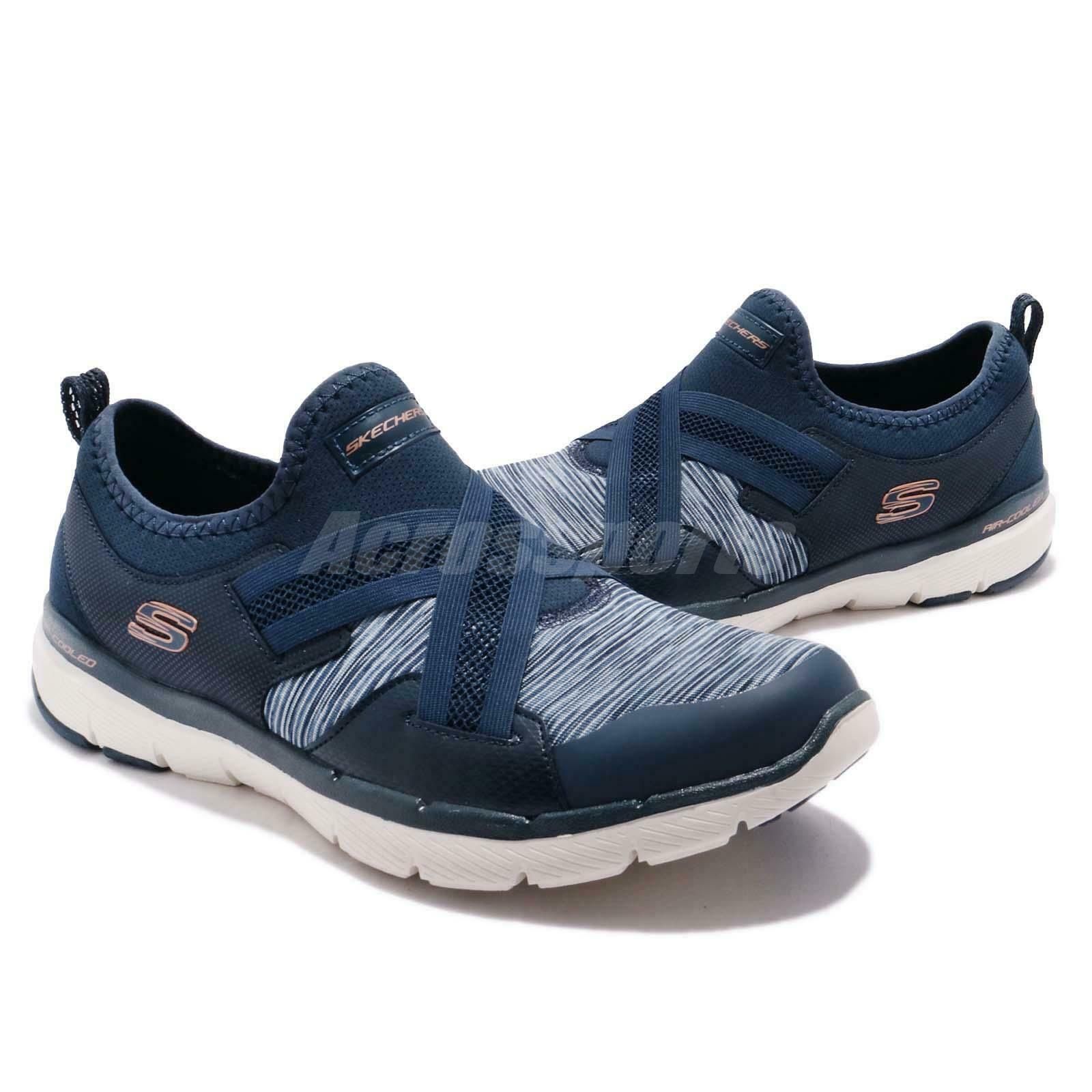  Giày Nữ Skechers Flex Appeal 3.0 13073-NVY 