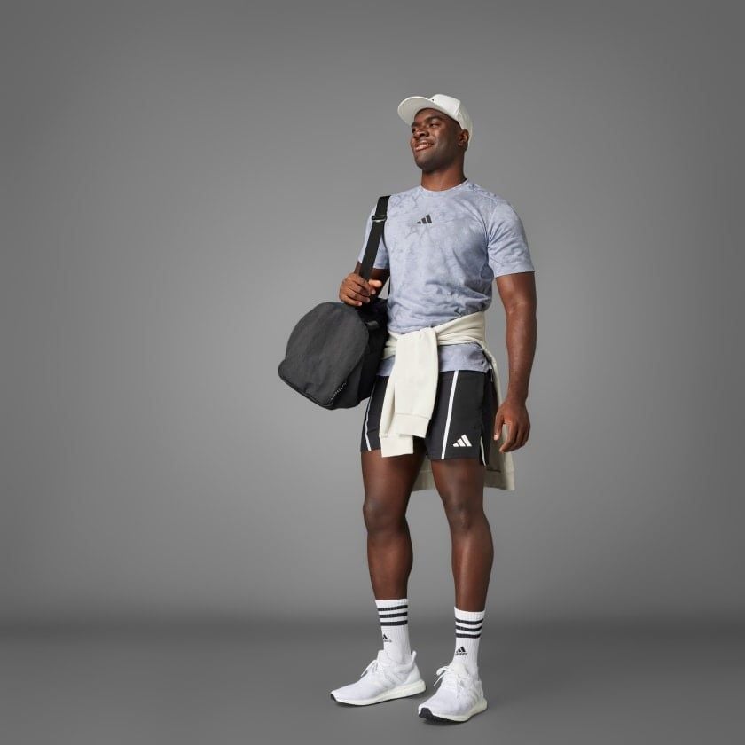  Áo Phông - Áo thun Tập Luyện Nam ADIDAS Power Aop Tee JP3342 