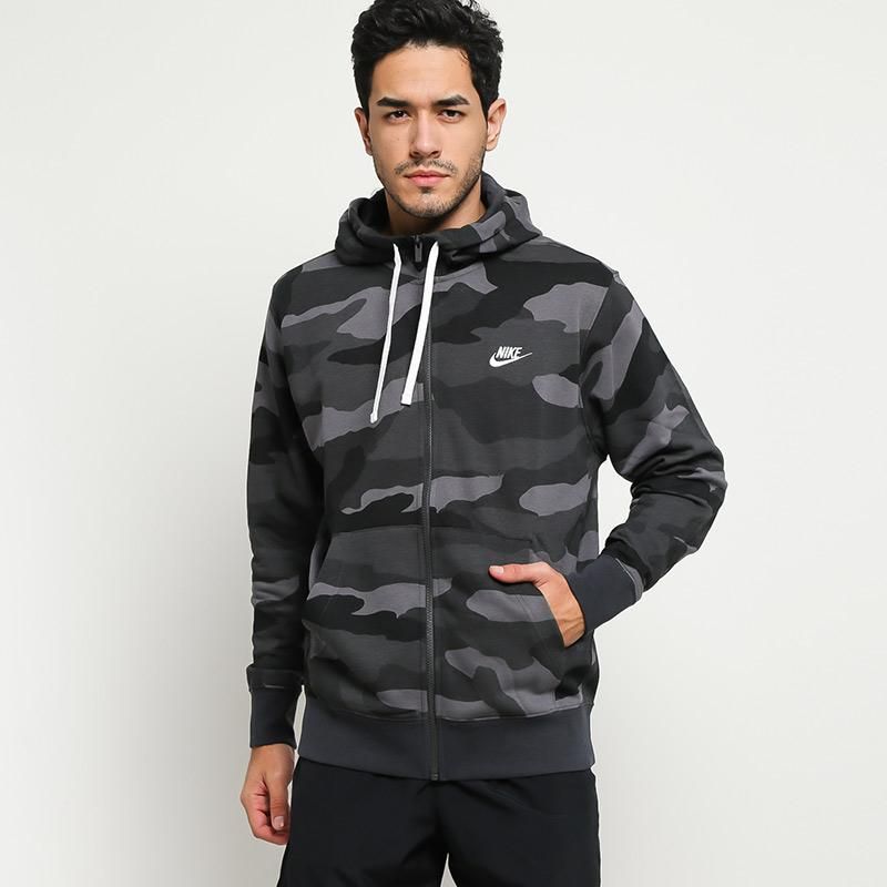 Nike sportswear club hoodie fz ft Clearance