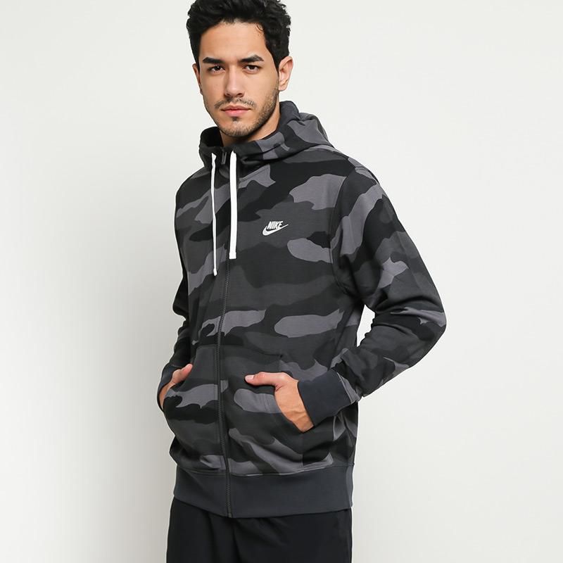Nike sportswear club hoodie fz ft Clearance