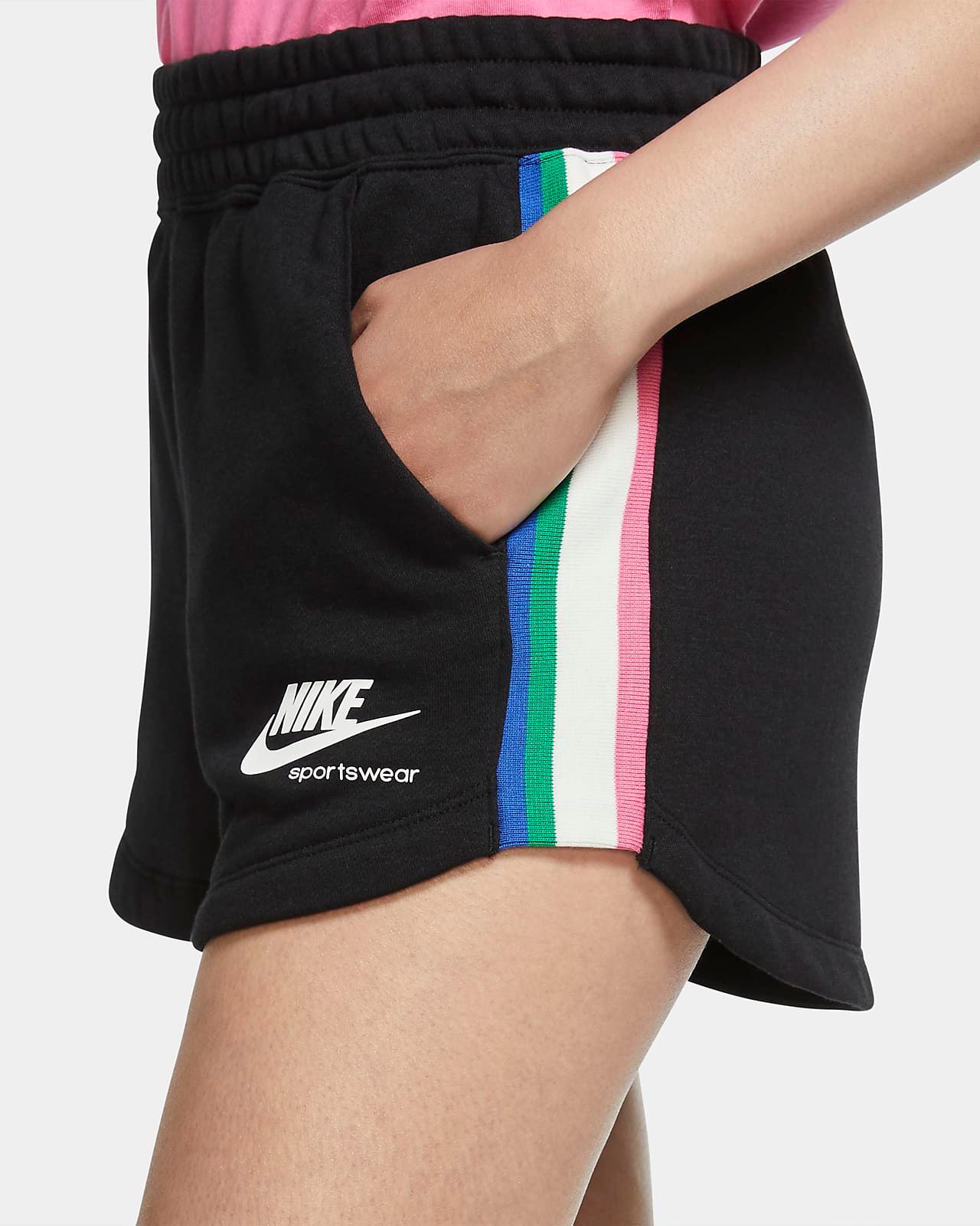  Quần Đùi Thể Thao Nữ Nike As W Nsw Hrtg Short Flc CU8400-010 