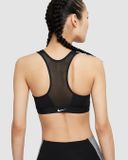  Áo Ngực Thể Thao Tập Luyện Nữ NIKE As W Nk Df Swsh Zip Front Bra DD1206-010 