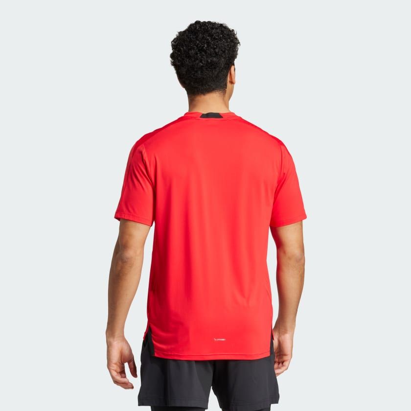  Áo Phông - Áo thun Tập Luyện Nam ADIDAS D4T Int. Tee JI8182 