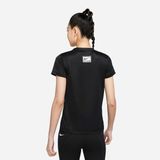  Áo Phông - Áo thun Chạy Nữ NIKE Dri-Fit Swoosh Women'S Short-Sleeve Running Top DQ6372-010 