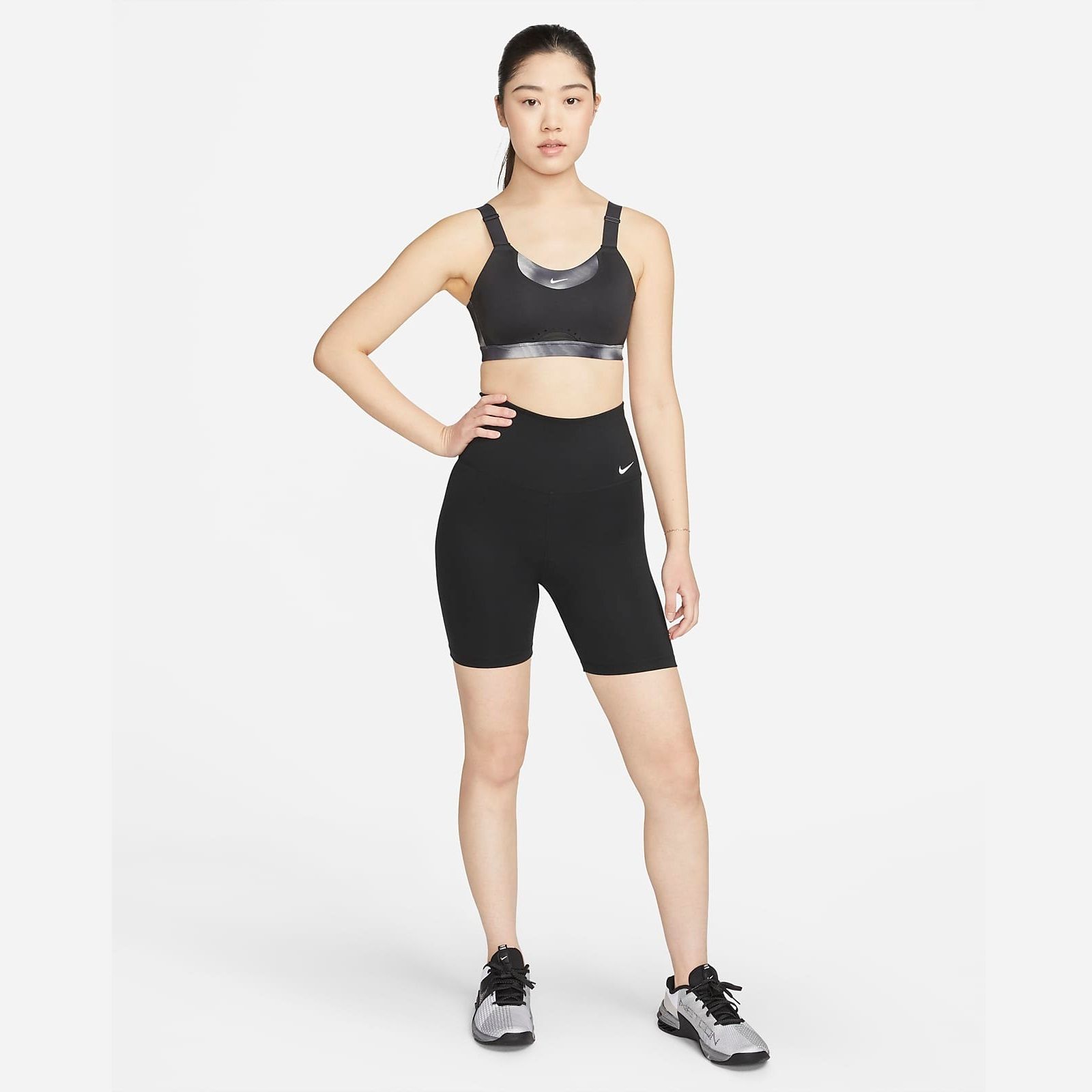  Quần Đùi Tập Luyện Nữ NIKE As W Nk One Df Hr 7In Short DV9023-010 