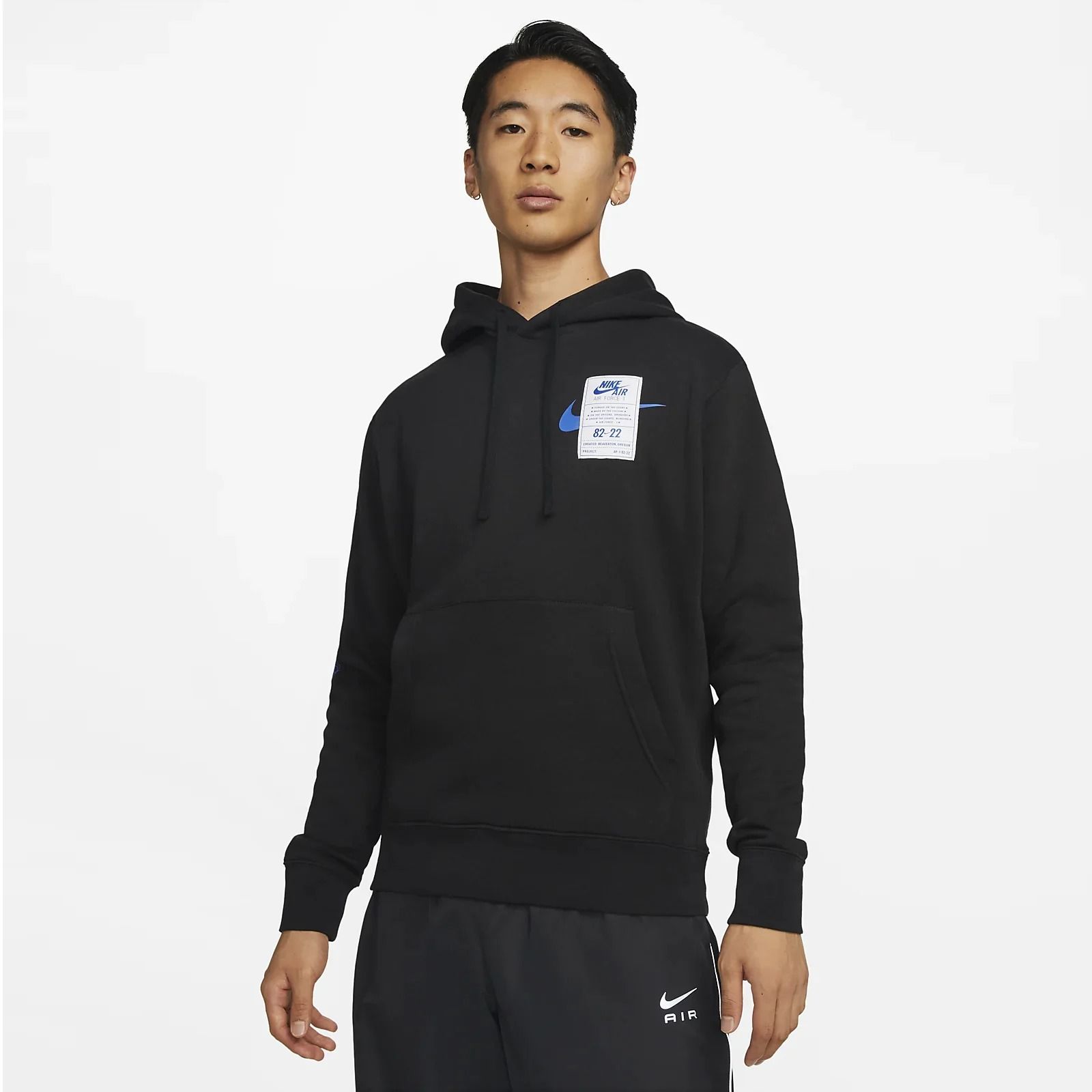  Áo Khoác Thể Thao Nam NIKE As M Nsw Hoodie Af1 Open DX1084-010 