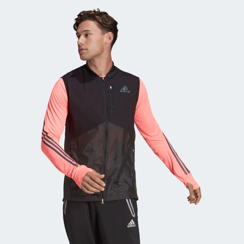 adidas Jackets : Buy adidas Adizero Vest Black Running Jacket Online |  Nykaa Fashion