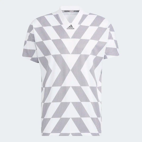  Áo Polo Golf Nam Adidas Statement Primeblue Heat.Rdy V-Neck Shirt HB3578 