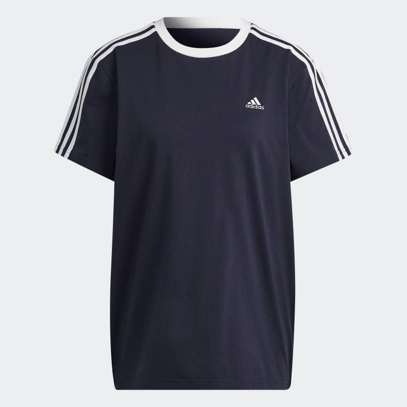  Áo Phông - Áo thun Thể Thao Nữ ADIDAS Essentials 3-Stripes Tee HC0105 