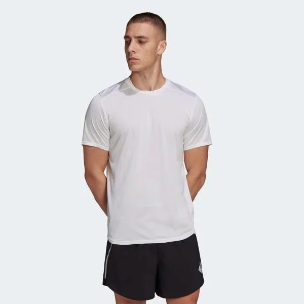  Áo Phông - Áo thun Chạy Nam ADIDAS D4R Tee Men HC9826 