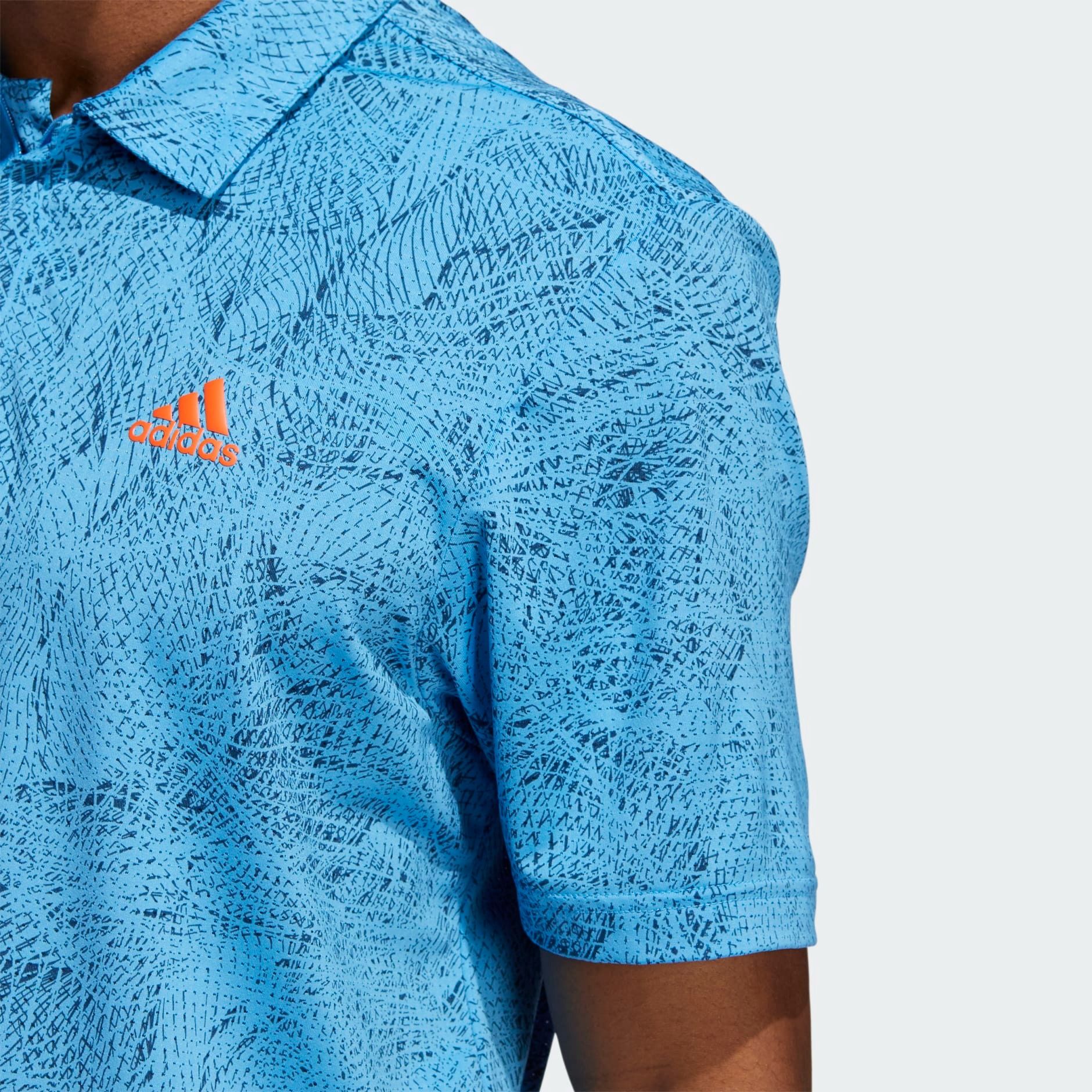  Áo Polo Golf Nam ADIDAS Motion Print Polo HF6506 