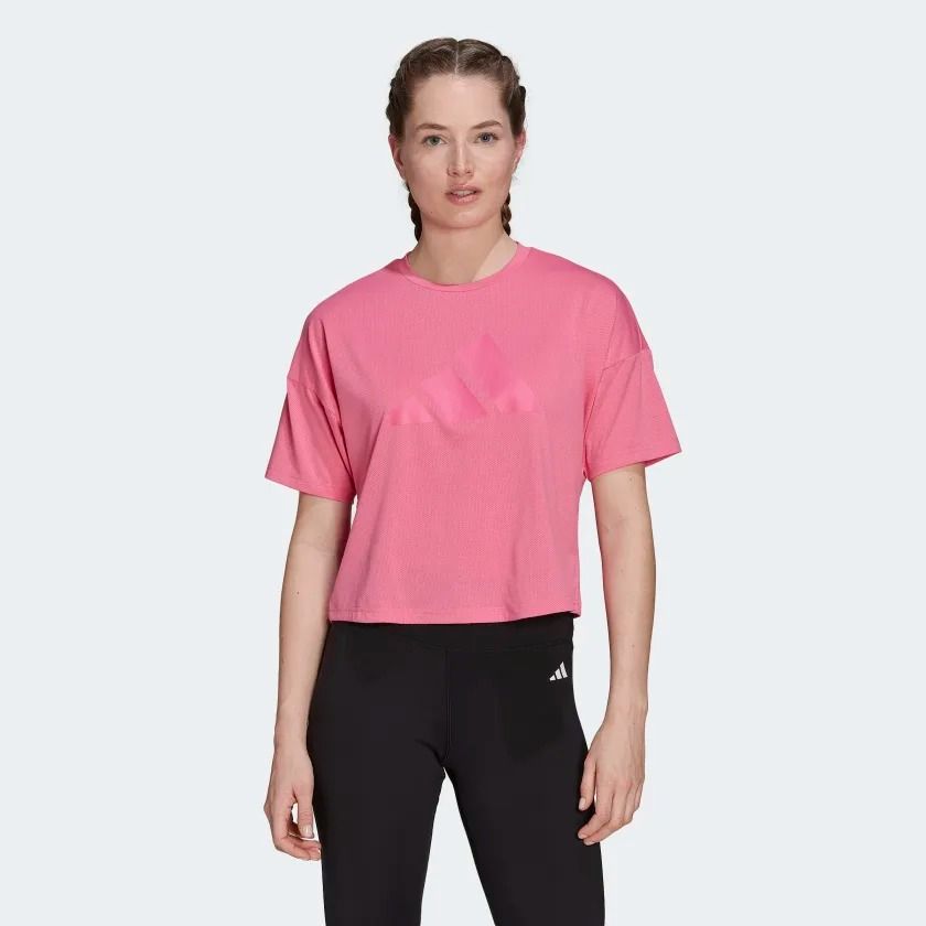  Áo Phông - Áo thun Tập Luyện Nữ ADIDAS W I 3 Bar Tee 2 HK6960 