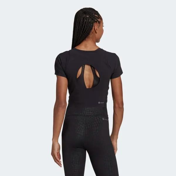  Áo Phông - Áo thun Tập Luyện Nữ ADIDAS Wtr 45S Cro T HM8096 