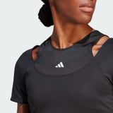  Áo Phông - Áo thun Tập Luyện Nữ ADIDAS Hiit Cro Tee HN5538 