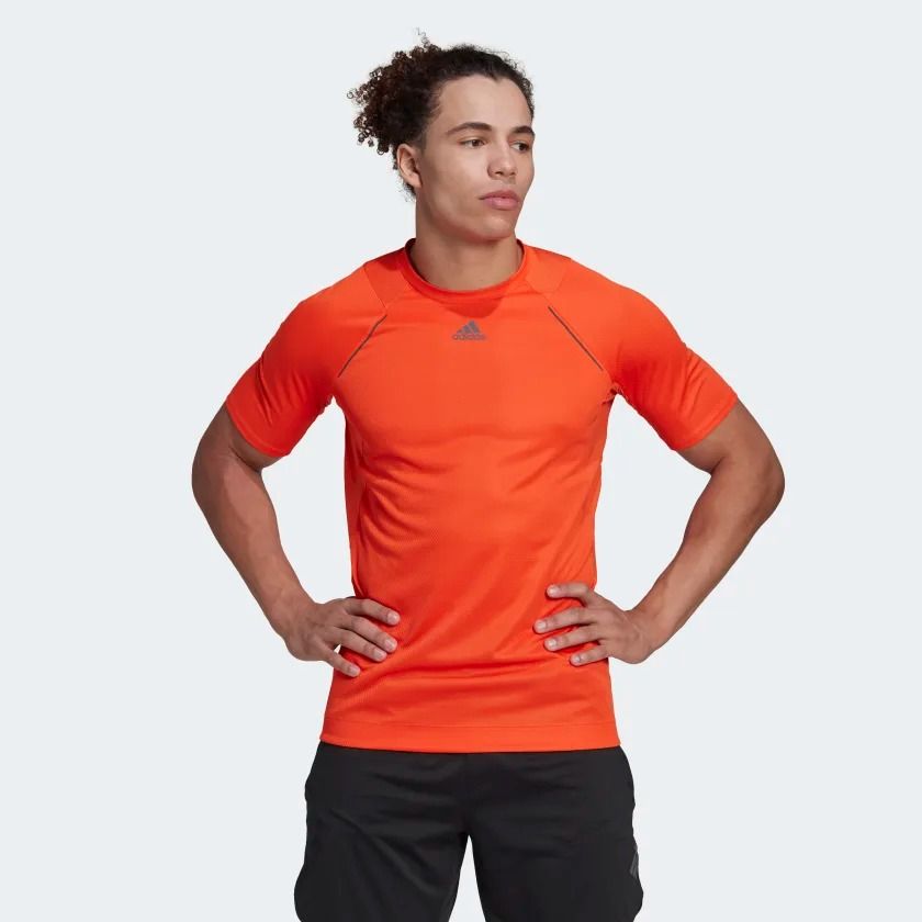 Áo Phông - Áo thun Tập Luyện Nam ADIDAS Hiit Spin Tee HP1753 