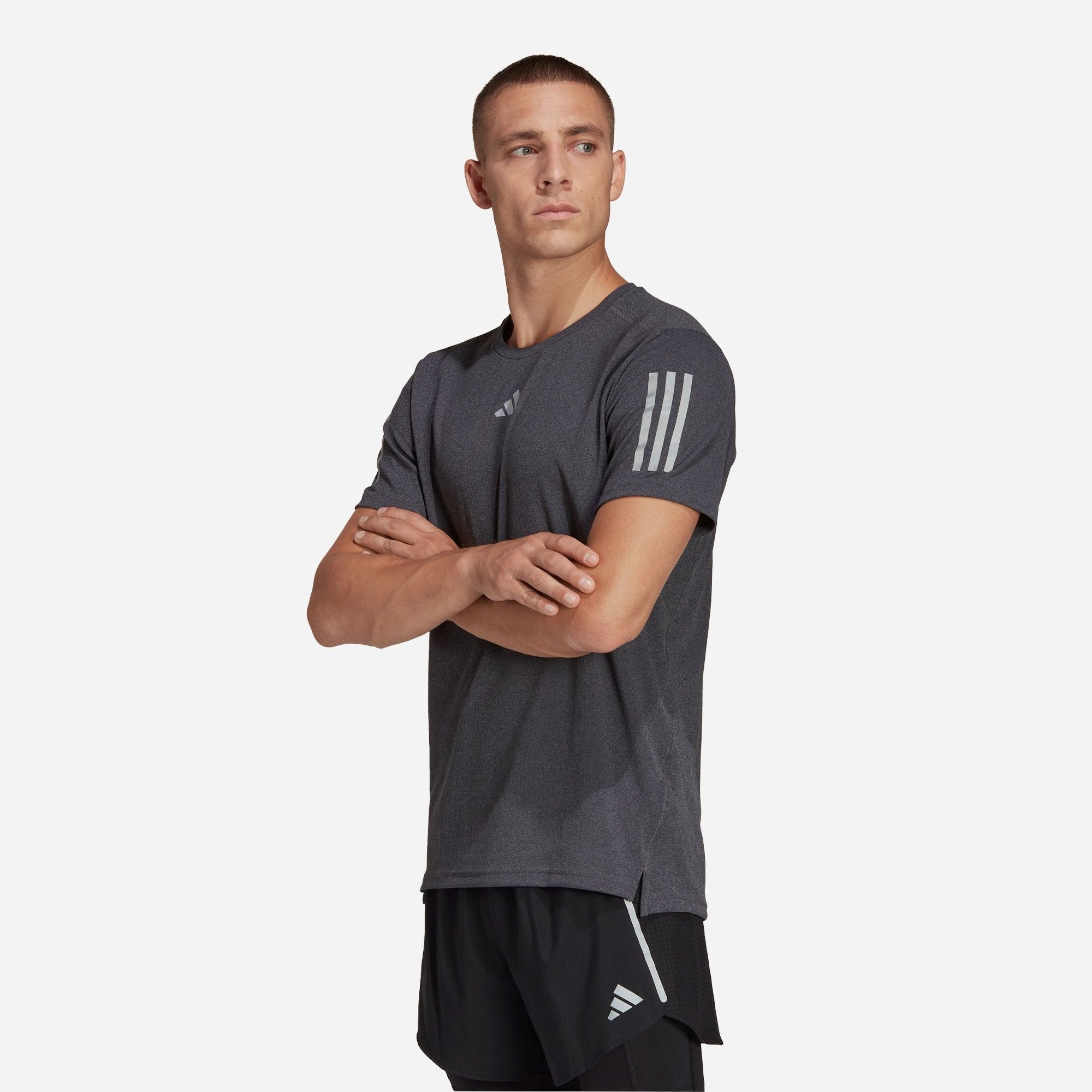  Áo Phông - Áo thun Chạy Nam ADIDAS Otr Heather Tee HR6617 