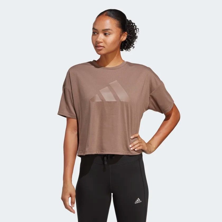  Áo Phông - Áo thun Tập Luyện Nữ ADIDAS W I 3 Bar Tee 2 HS2343 
