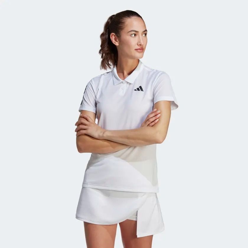 ADIDAS HY2703 Áo Polo Tennis Nữ Club Polo  – 