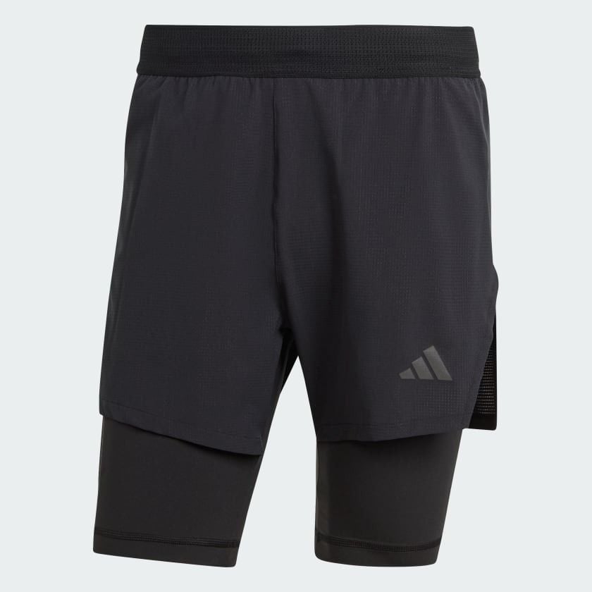  Quần Đùi Tập Luyện Nam ADIDAS Hiit El 2N1 Sho IB3466 