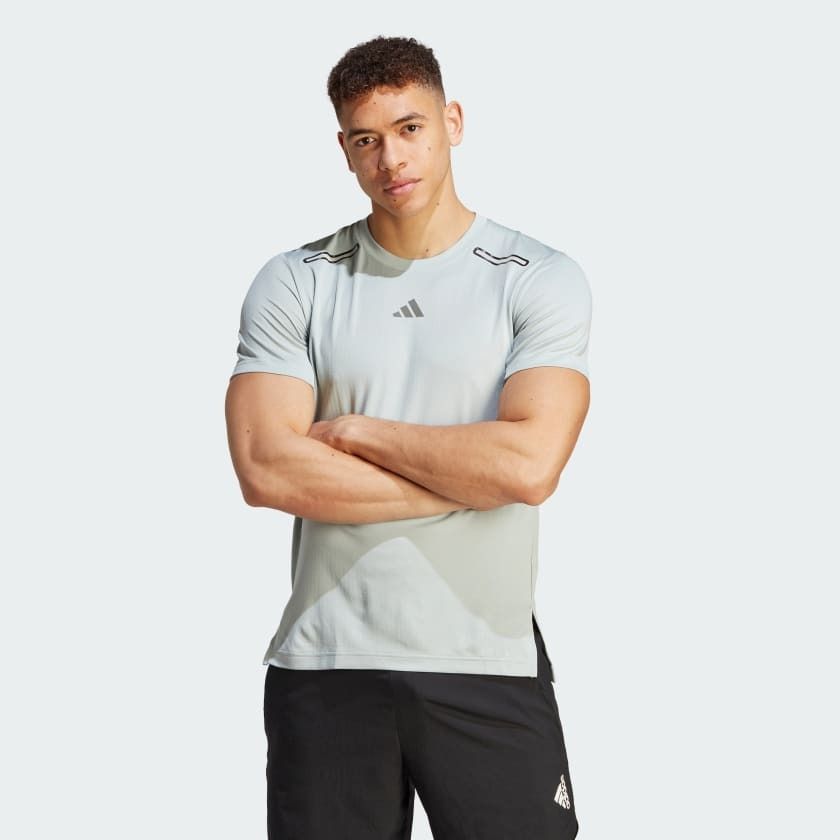  Áo Phông - Áo thun Tập Luyện Nam ADIDAS Hiit Elv Tee IB3467 