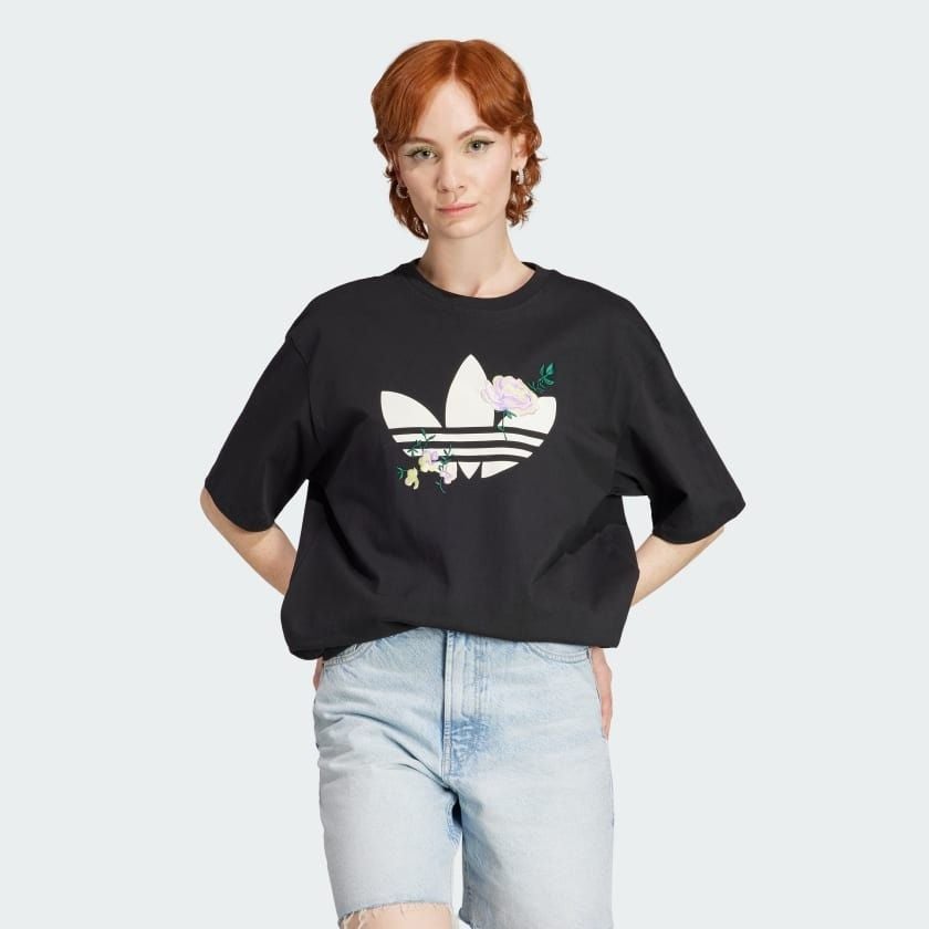  Áo Phông - Áo thun Originals Nữ ADIDAS Flower Tee II3196 