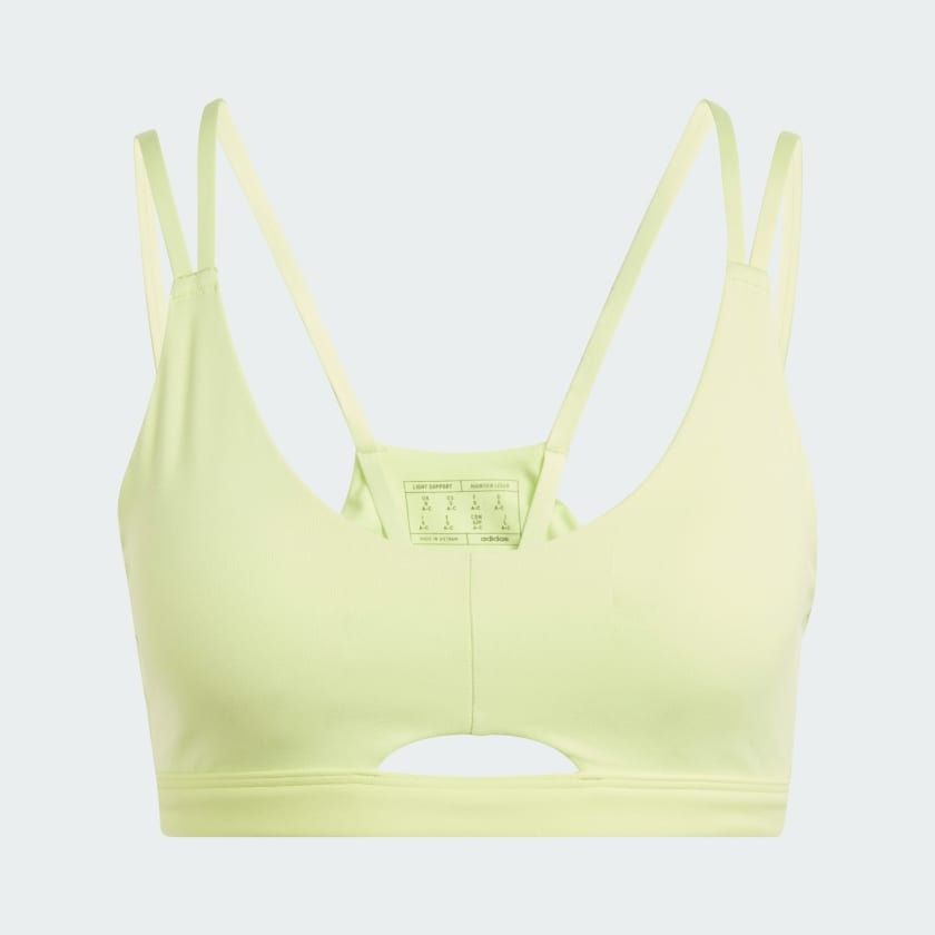  Áo Ngực Thể Thao Tập Luyện Nữ ADIDAS Yo L Sto Ls Bra IJ5763 