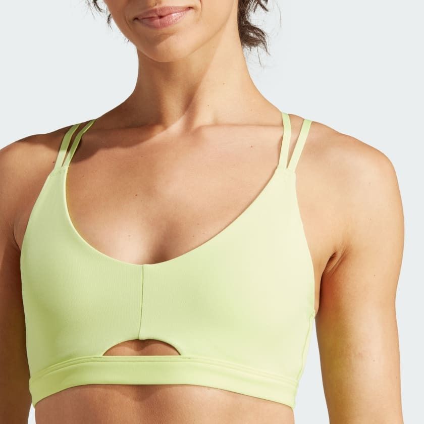  Áo Ngực Thể Thao Tập Luyện Nữ ADIDAS Yo L Sto Ls Bra IJ5763 