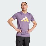  Áo Phông - Áo thun Chạy Nam ADIDAS Run Icons 3 Bar IJ9416 