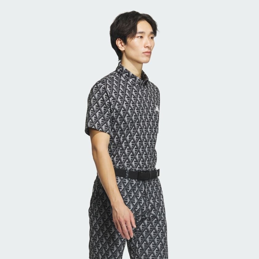  Áo Polo Golf Nam ADIDAS Aeroready Allover Print Polo IN9041 