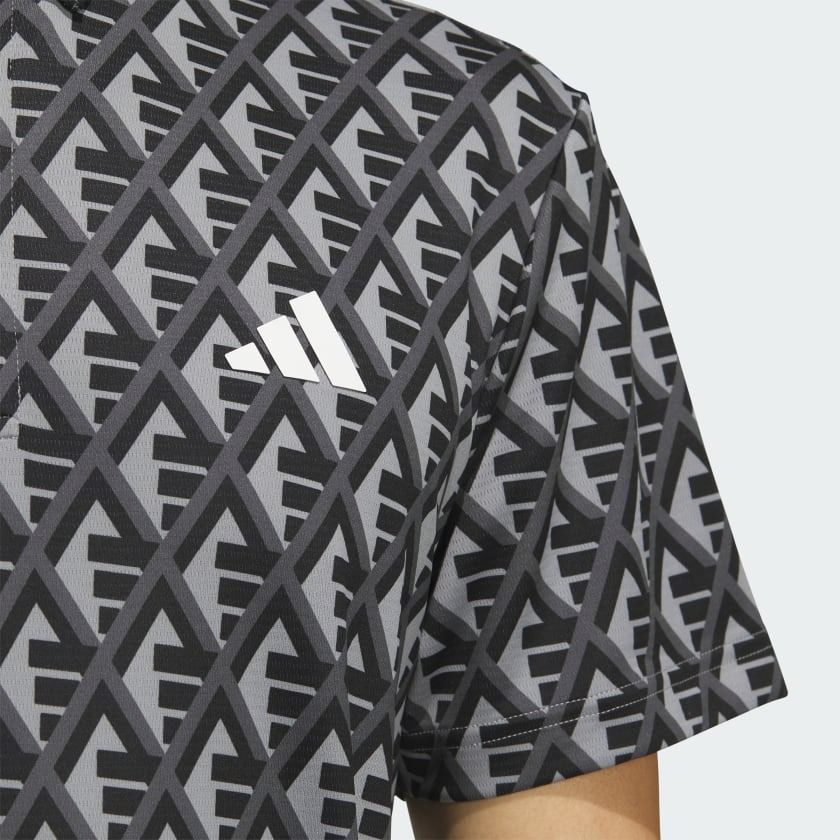  Áo Polo Golf Nam ADIDAS Aeroready Allover Print Polo IN9041 