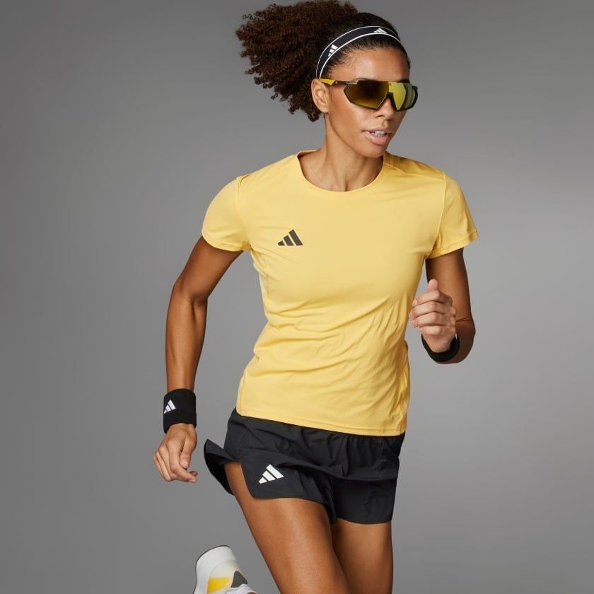  Áo Phông - Áo thun Chạy Nữ ADIDAS Adizero E Tee IR7125 