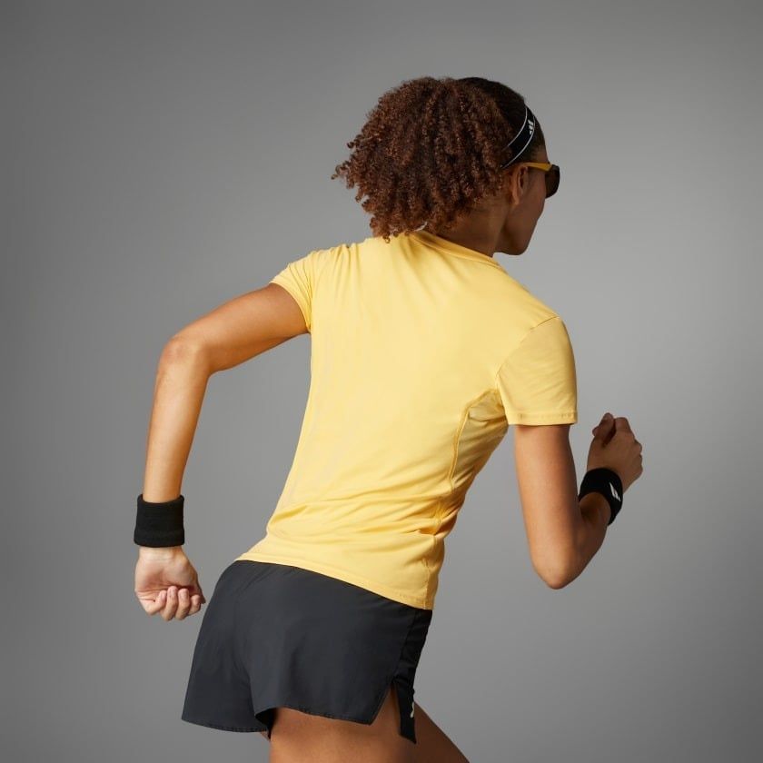  Áo Phông - Áo thun Chạy Nữ ADIDAS Adizero E Tee IR7125 