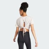  Áo Phông - Áo thun Tập Luyện Nữ ADIDAS Yga St Wrap T IS2965 