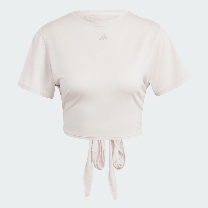  Áo Phông - Áo thun Tập Luyện Nữ ADIDAS Yga St Wrap T IS2965 