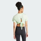  Áo Phông - Áo thun Tập Luyện Nữ ADIDAS Yga St Wrap T IS2966 