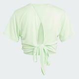 Áo Phông - Áo thun Tập Luyện Nữ ADIDAS Yga St Wrap T IS2966 
