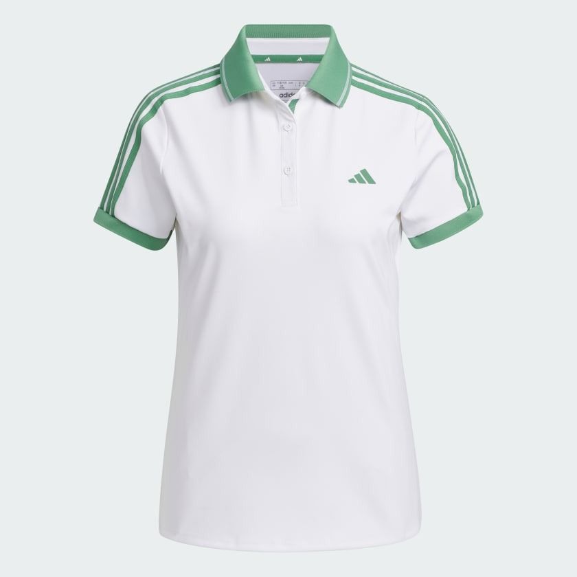  Áo Polo Golf Nữ ADIDAS 3-Stripes Heat.Rdy IS4733 