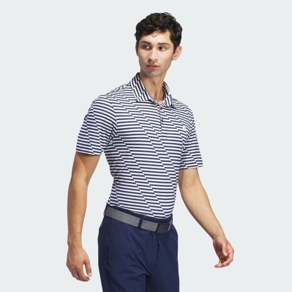 Áo Polo Golf Nam ADIDAS Mesh Print Polo IU4393 
