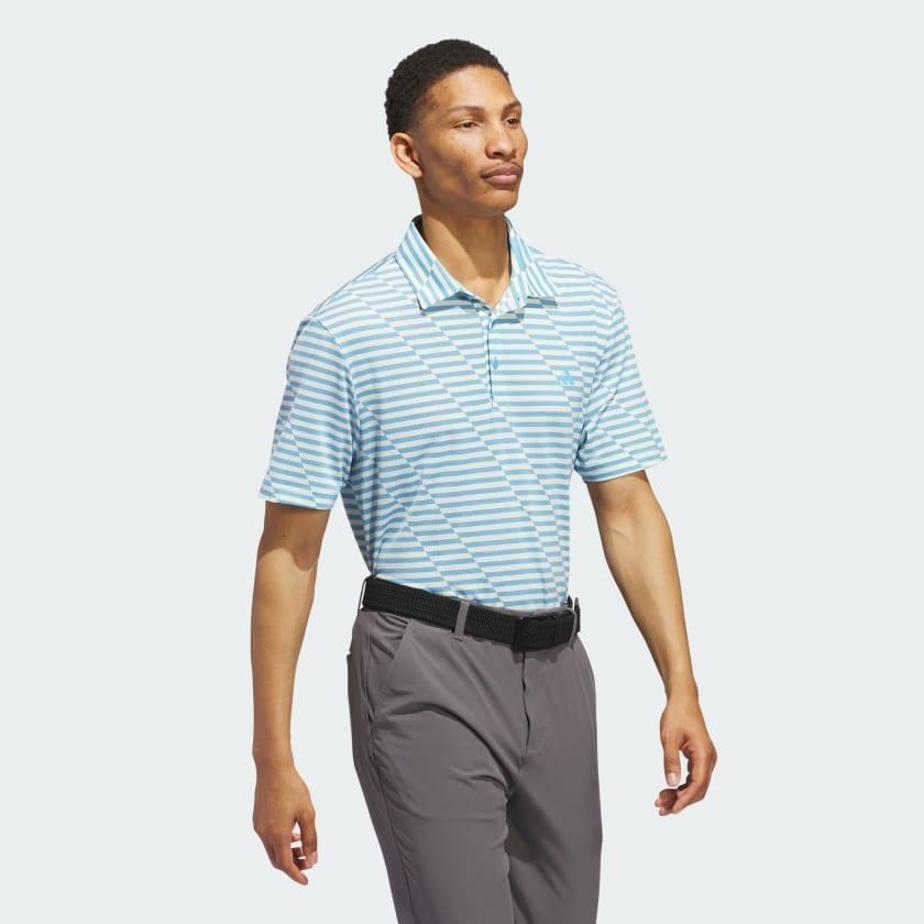  Áo Polo Golf Nam ADIDAS Mesh Print Polo IU4394 