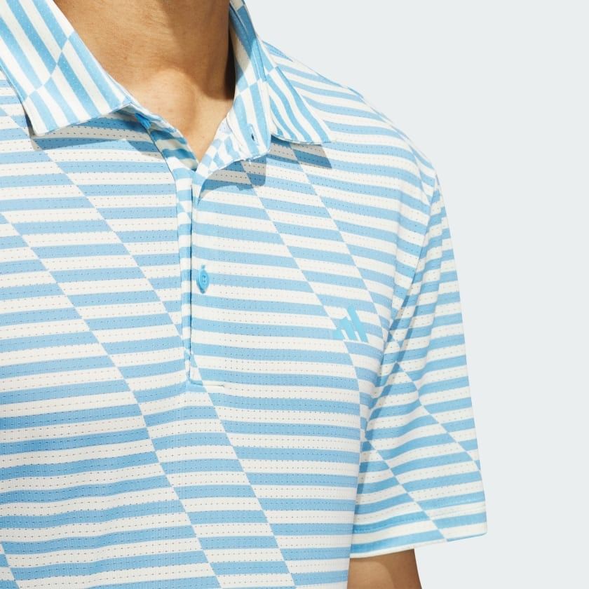  Áo Polo Golf Nam ADIDAS Mesh Print Polo IU4394 