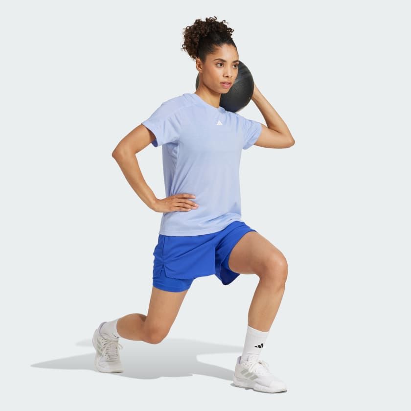  Áo Phông - Áo thun Tập Luyện Nữ ADIDAS Tr-Es Crew T IX1013 