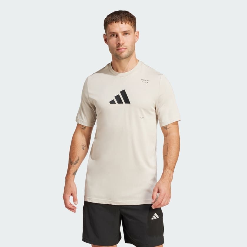  Áo Phông - Áo thun Tập Luyện Nam ADIDAS M Tr Cat G T JD1834 