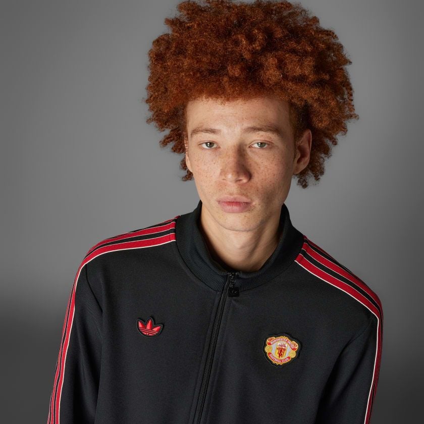  Áo Khoác Bóng Đá Nam ADIDAS Mufc Icon Tt JF0358 