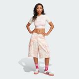  Áo Phông - Áo thun Originals Nữ ADIDAS Camo Baby Tee JI5739 
