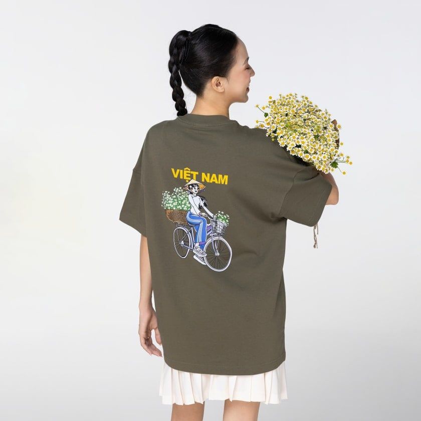  Áo Phông - Áo thun Thể Thao Unisex ADIDAS A/Xs Gfx Xe Hoa 1 Tee KL0920 