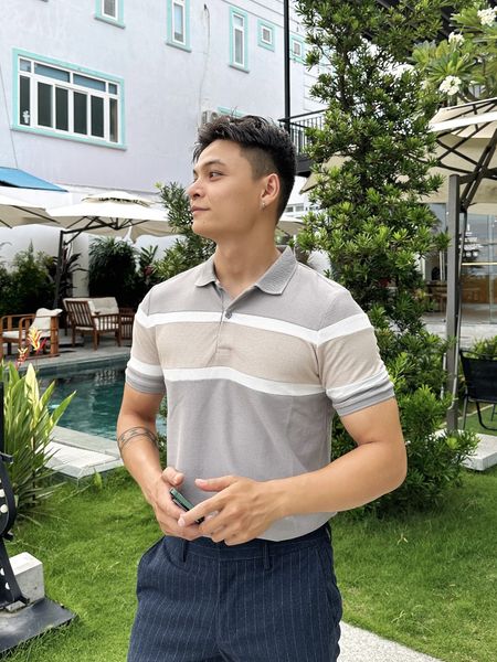  Áo Polo Casual Nam SOR Sor Multi Color Block Polo PSC230104 